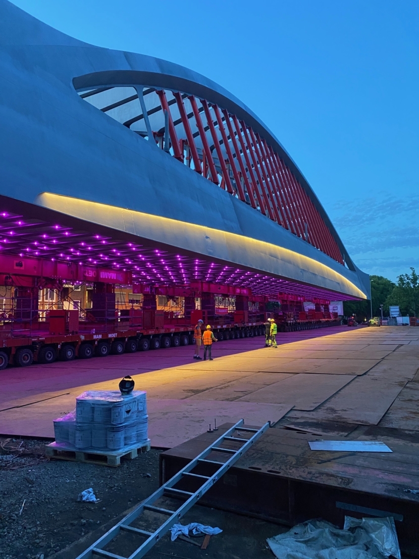 Beleuchtung Sternbrücke Hamburg